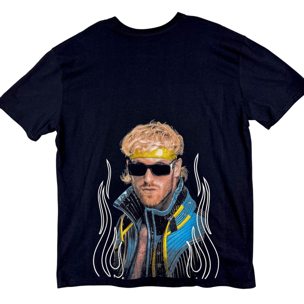 WWE Logan Paul Shirt Mens 2XL‎ Black Still Humble Wrestling Graphic Tee